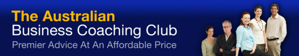 Australian Business Coaching Club Banner